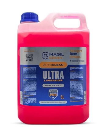 Shampoo Auto Clean Ultra Pré-lavagem E Lavagem Limpeza Pesada 5l Magil Clean Limpeel Casa e Carro Produtos de Limpeza Automotivos e Residenciais